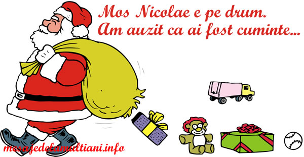 Felicitari de Mos Nicolae - Multi ani Nicolae!!! - mesajedelamultiani.info